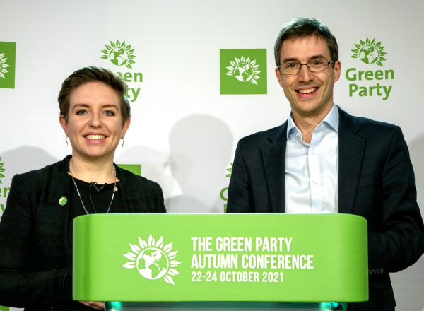 Green Party Leaders Carla and Adrian